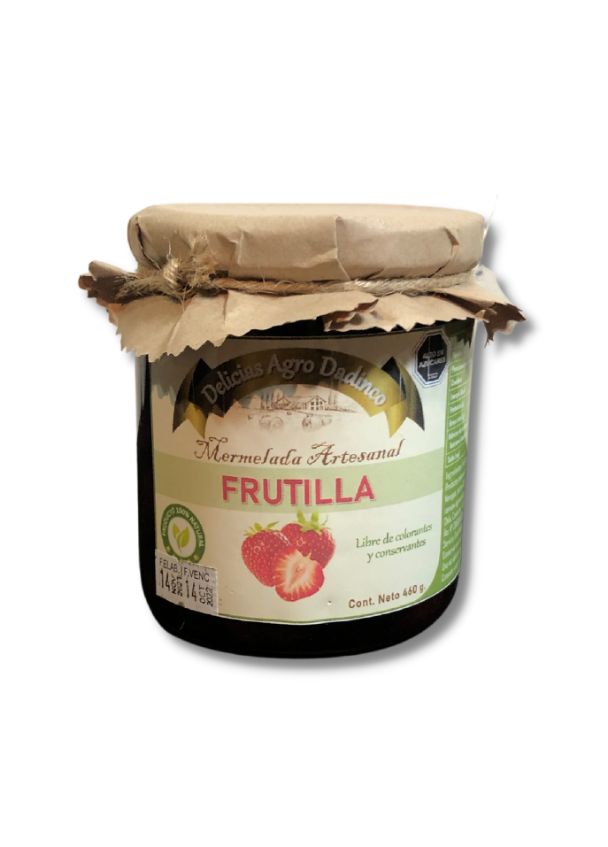 mermelada artesanal frutilla - agroculturas